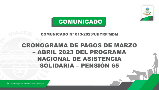comunicado 13