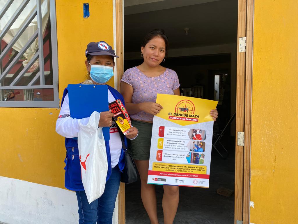 Más de 11 mil viviendas de La Libertad fueron intervenidas para erradicar el dengue