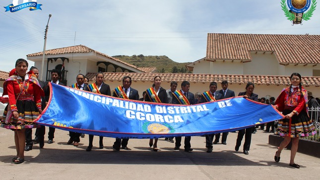 81° años de Creación Política del Distrito de Ccorca