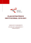 Vista preliminar de documento Plan Estratégico Institucional - PEI (2018 al 2021)