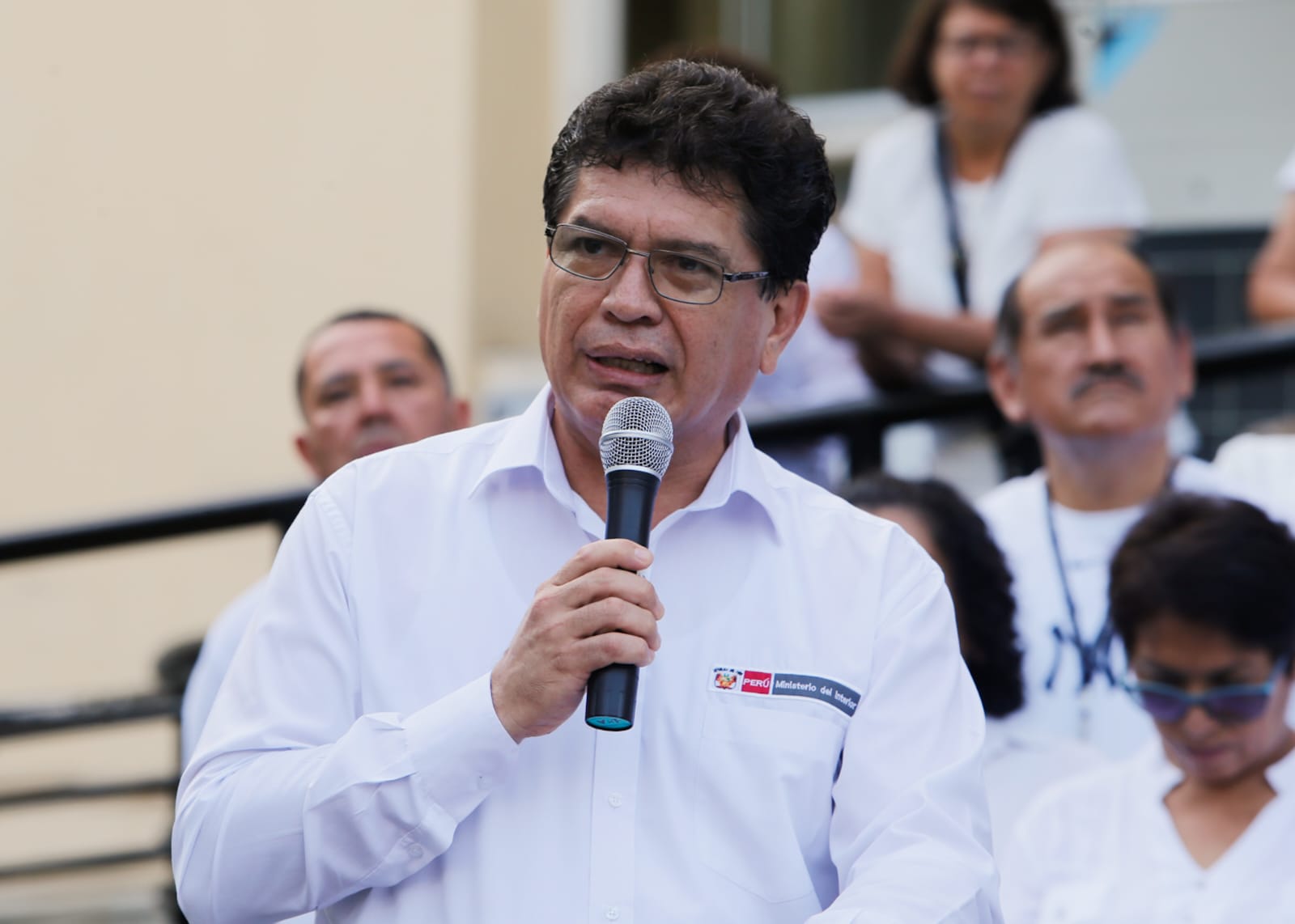Viceministro de Seguridad Pública participó en pronunciamiento en rechazo a los actos de violencia contra la mujer y a favor de la campaña “Basta Ya”.