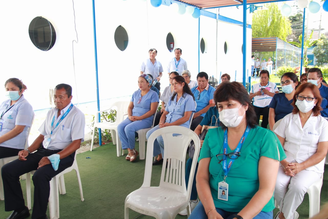 Personal de Salud participó de la ceremonia