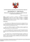 Vista preliminar de documento Resolución de Unidad de Administración N° 023-2023-SUNARP-ZRN°VI-UA