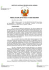 Vista preliminar de documento Resolución Jefatural N° 0058-2023-INIA