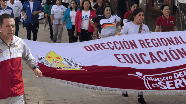 Como parte de la celebración por el día de la actividad física,  la Dirección Regional de Educación Amazonas,  a través del área de Educación Física de la Dirección de Gestión Pedagógica, y liderada por los profesores Percy Alvarado López y Jhoans Jossephy Guevara Aguilar,  organizaron una caminata y trote para fomentar el cuidado de la salud por medio del ejercicio.
Esta acción también contó con la participación de la Dirección Regional de Salud Amazonas, Ugel Chachapoyas, Red de Salud Chachapoyas, Qalliwarma, Centro de Salud Mental Ayllu y el Instituto Perú, además de jóvenes y niños.

El director regional de educación Amazonas. Mg. José Luis Arista Tejada, expresó la importancia de promover y practicar la actividad física, pues esto es un impulso no solo para la salud sino también para vida. 
