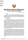 Vista preliminar de documento RDE n.˚ 067-2023-MINEDU-VMGI-PRONABEC