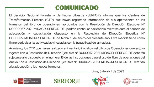 Comunicado