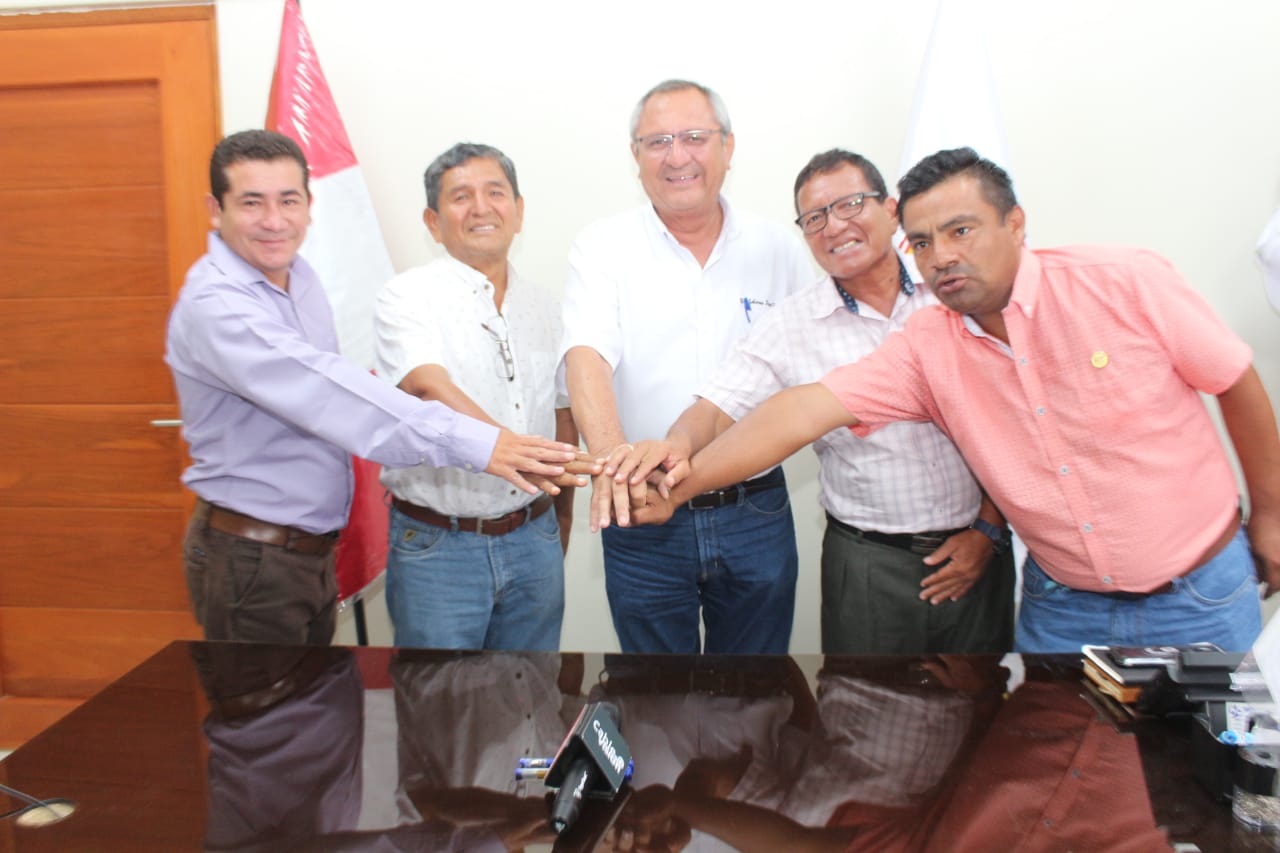 convenio de la Municipalidad Provincial de Tumbes da facultades al Gobierno Regional para la elaboración desde el perfil del proyecto inversión hasta la ejecución de la planta de tratamiento de agua residuales