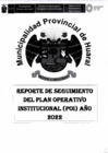 Vista preliminar de documento Reporte de Seguimiento del Plan Operativo Institucional (POI) 2022.