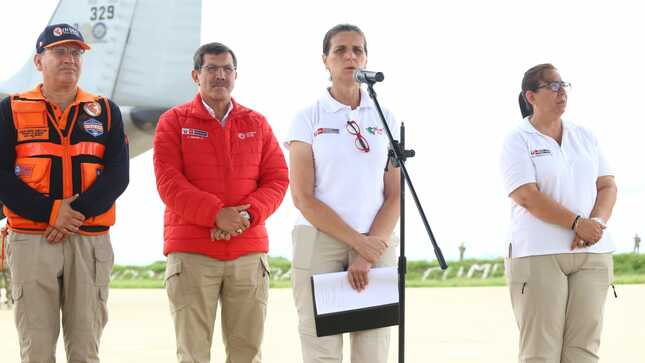 Ministra de Vivienda anuncia envío de 200 máquinas a Piura para atender emergencia por lluvias