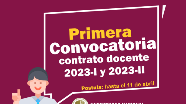Imagen de la convoatoria