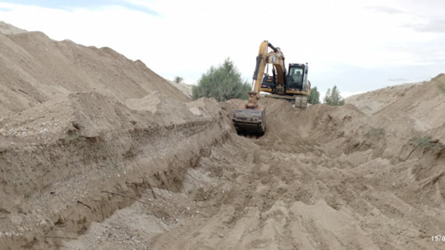 Gobierno Regional continúa ampliando canal Chutuque para evitar desborde del río Piura