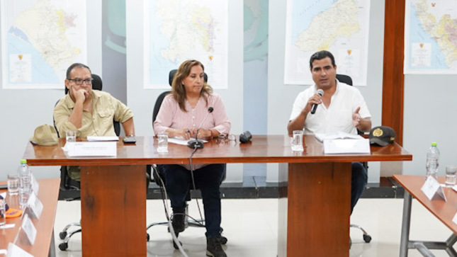Gobernador espera que presidenta Boluarte cumpla compromiso de ejecutar soluciones definitivas para evitar inundación