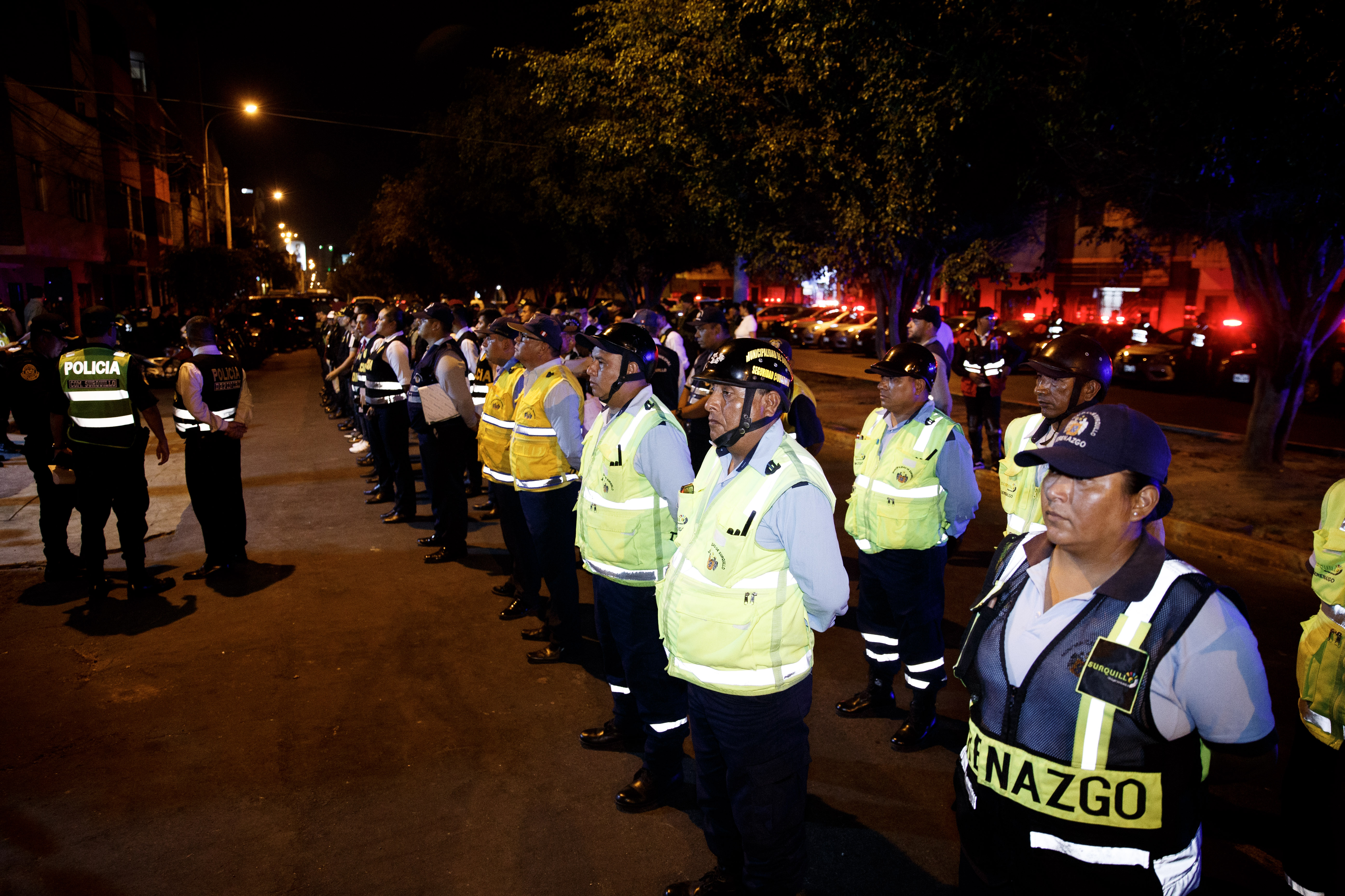 Trabajo articulado entre la Municipalidad de Surquillo y Policía Nacional desplegó más de 150 efectivos de distintas unidades especializadas.