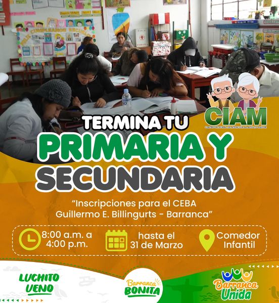 Ven y sé parte del Centro Integral del Adulto Mayor