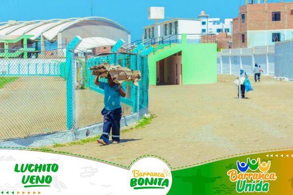 Alcalde Luchito Ueno está comprometido con el deporte