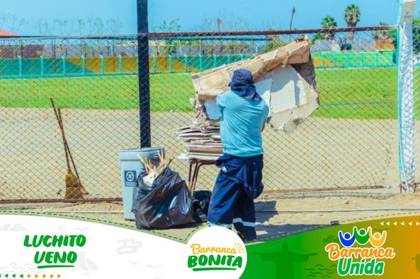 Alcalde Luchito Ueno está comprometido con el deporte