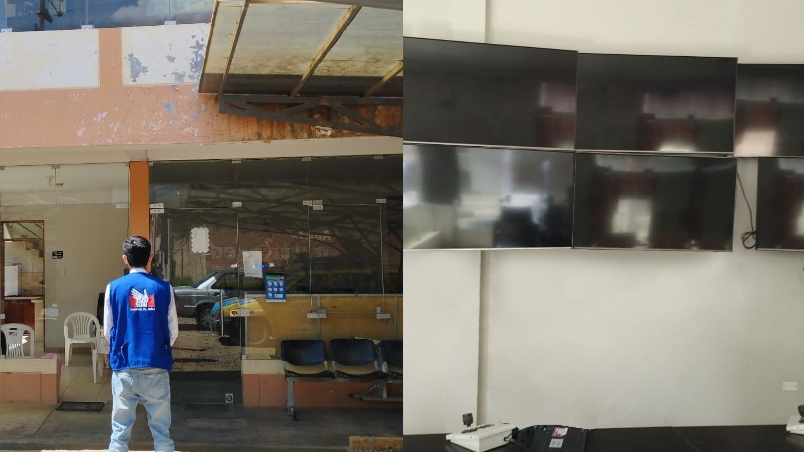 centrales de cámaras de videovigilancia