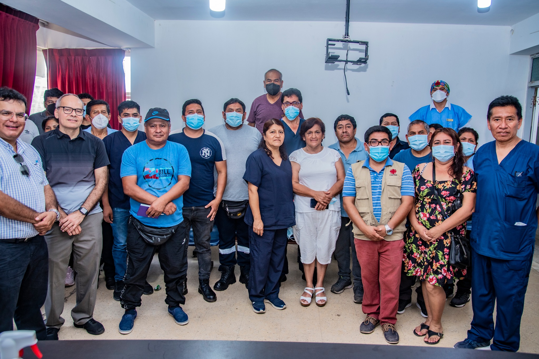 Alianza Estratégica Entre El Hospital Rezola Cañete Y Cáritas Yauyos