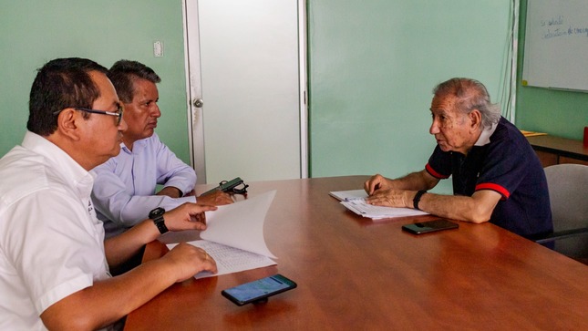 UNEN ESFUERZOS PARA DESINFECCIÓN DE 32 INSTITUCIONES EDUCATIVAS Y CENTROS DE ABASTOS