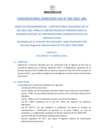 Vista preliminar de documento Convocatoria a Concurso Cas 002 - 2011
