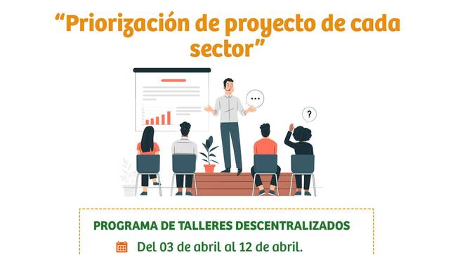 SEGUNDO TALLER DESCENTRALIZADO DEL PRESUPUESTO PARTICIPATIVO AÑO FISCAL 2024
