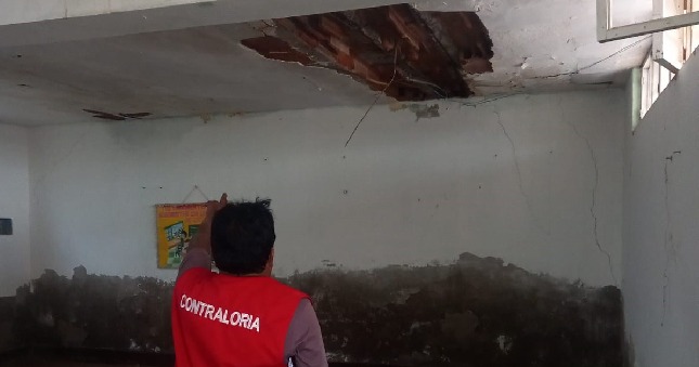 Contraloría evidencia deficiencias en 27 colegios de Chiclayo