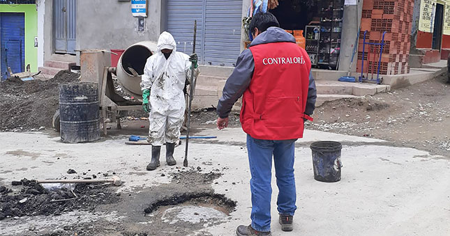 Contraloría advierte deficiencias en construcción de carretera departamental en distrito de Molino