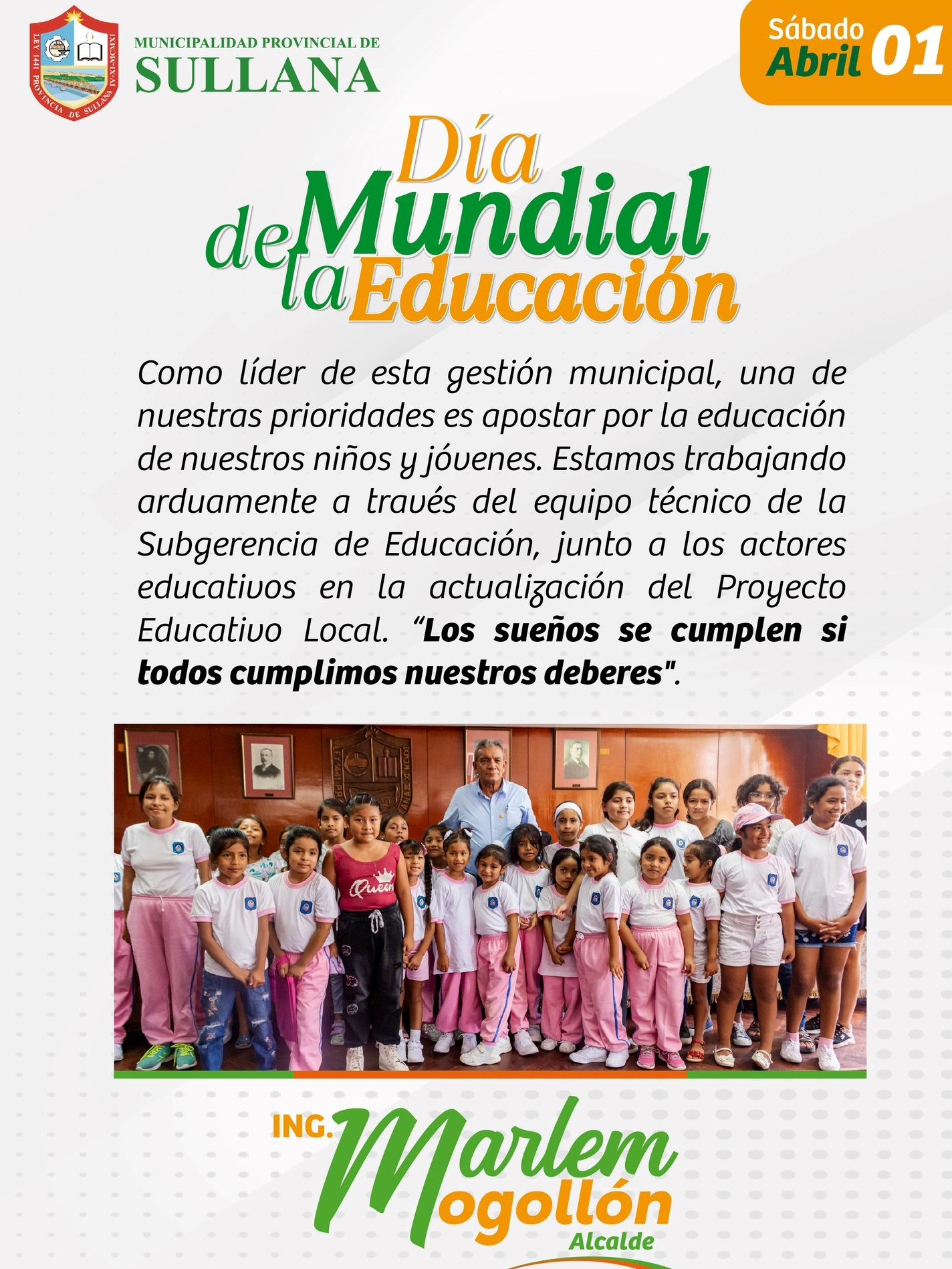 Día Mundial de la Educación