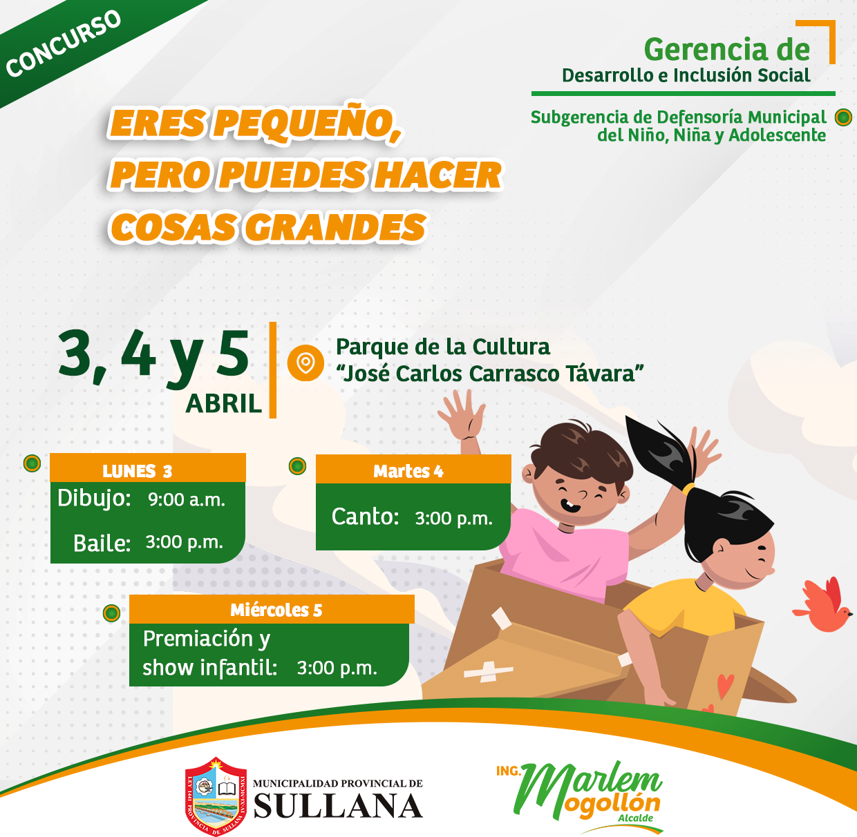 CELEBRA EL DÍA DEL NIÑO PERUANO