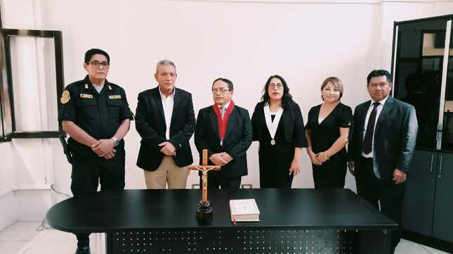 ALCALDE DE SULLANA PARTICIPA EN INAGURACIÓN DE JUZGADO PENAL UNIPERSONAL TRANSITORIOS DE SULLANA