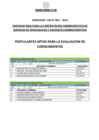 Vista preliminar de documento Postulantes que aprobaron la evaluación curricular CAS 002-2013