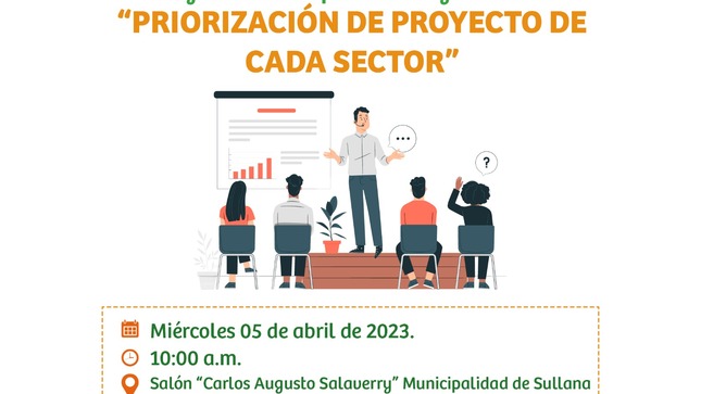 SEGUNDO TALLER DESCENTRALIZADO DEL PRESUPUESTO PARTICIPATIVO AÑO FISCAL 2024.