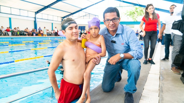 Fotografía de la piscina municipal