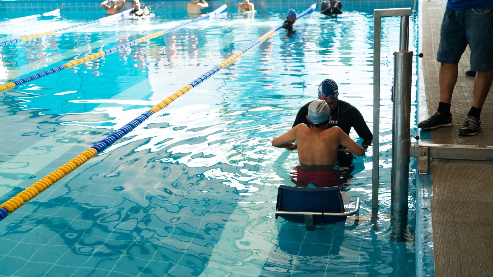 Fotografía de la piscina municipal