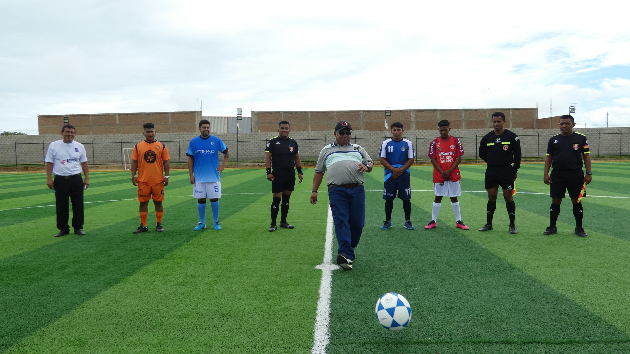 Alcalde Reedy Bancayan inagura campeonato de futbol Copa Peru 2023 - Etapa Distrital