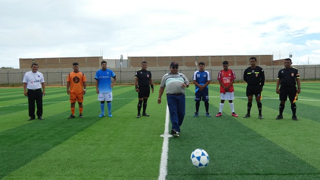 Alcalde Reedy Bancayan inagura campeonato de futbol Copa Peru 2023 - Etapa Distrital