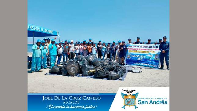 Se Realizó Campaña De Limpieza De Playas En Nuestro Distrito Por Semana Santa
