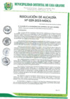Vista preliminar de documento Resolución de Alcaldía 029-2023