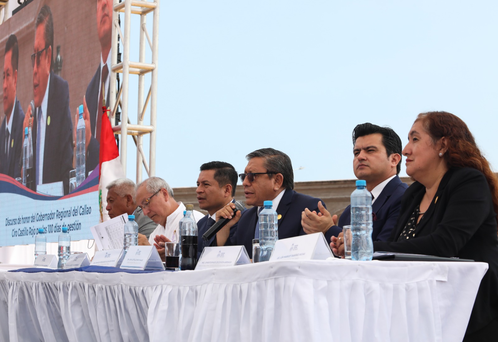CIRO CASTILLO ROJO PRESENTÓ BALANCE DE SUS PRIMEROS 100 DÍAS DE GESTIÓN