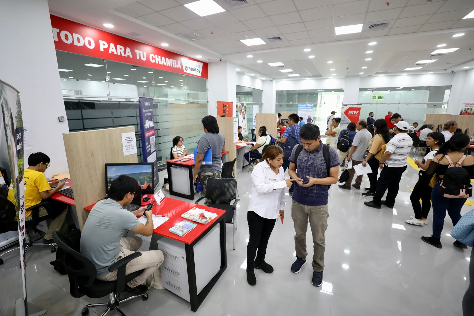 Renovado Centro de Empleo ofrece 12 servicios gratuitos para promover el empleo formal