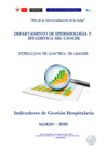 Vista preliminar de documento Indicadores de Gestión Hospitalaria del INEN - Marzo 2020