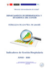 Vista preliminar de documento Indicadores de Gestión Hospitalaria del INEN - Junio 2020