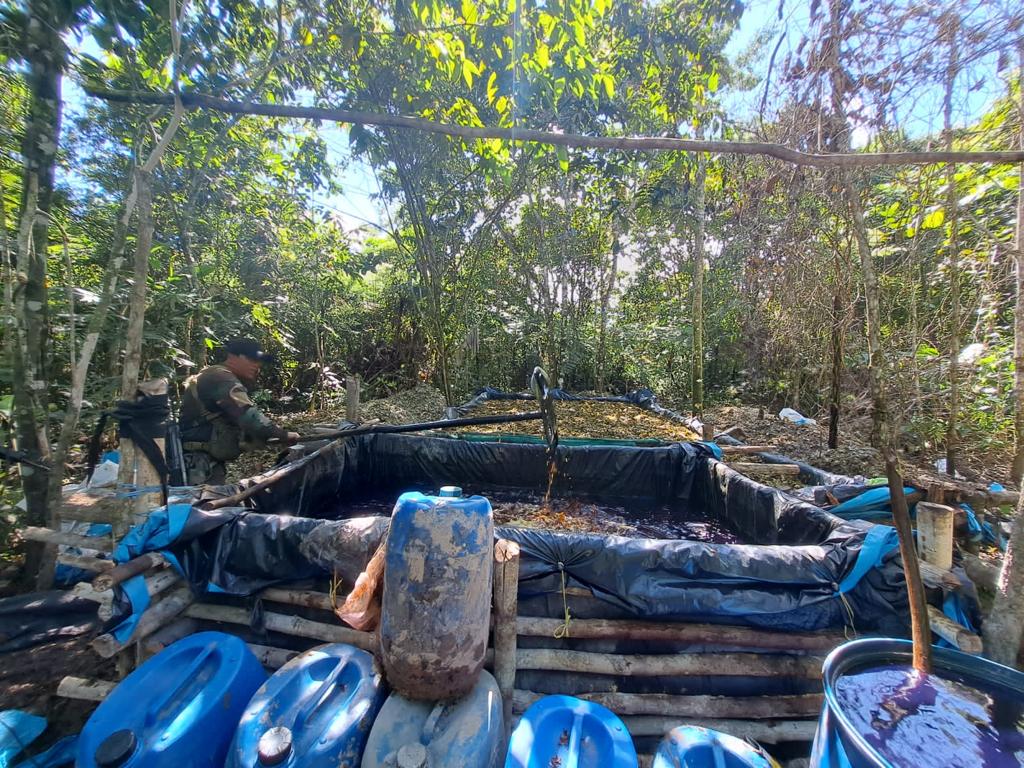 Incautan más de 60 kilos de sulfato de cocaína durante operativo de interdicción en Ucayali