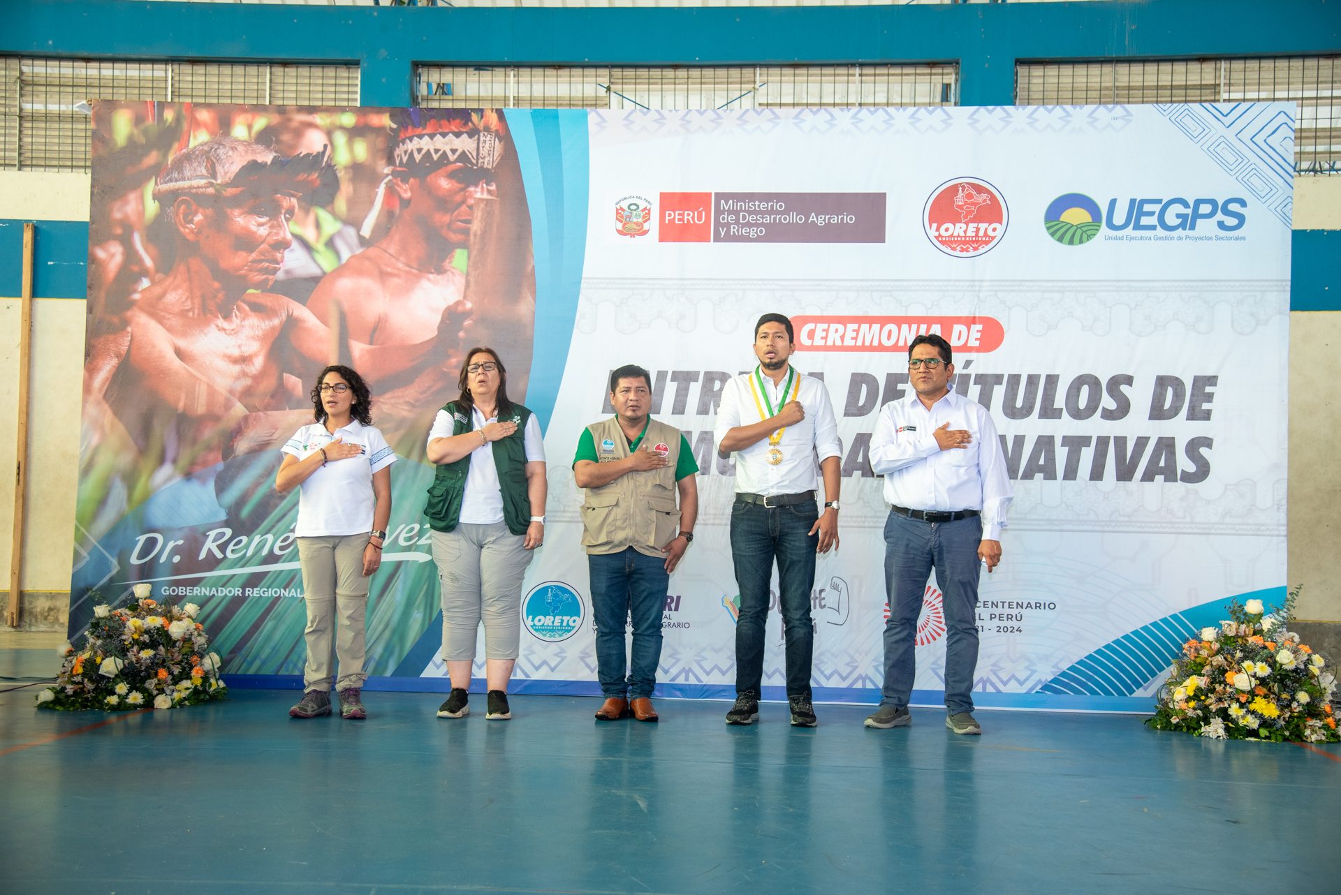 Entrega de títulos de propiedad a más de 400 familias de comunidades nativas de Alto Amazonas