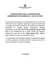 Vista preliminar de documento Aviso suscripción de contratos CAS 001-2015