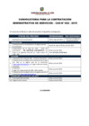 Vista preliminar de documento Cronograma  CAS 002-2015