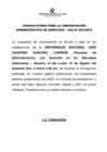 Vista preliminar de documento Aviso para examenes de conocimientos CAS 003-2015