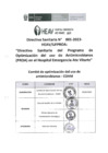 Vista preliminar de documento PLAN DE RESOLUCION DIRECTORAL N° 018-2023-DG-HEAV
