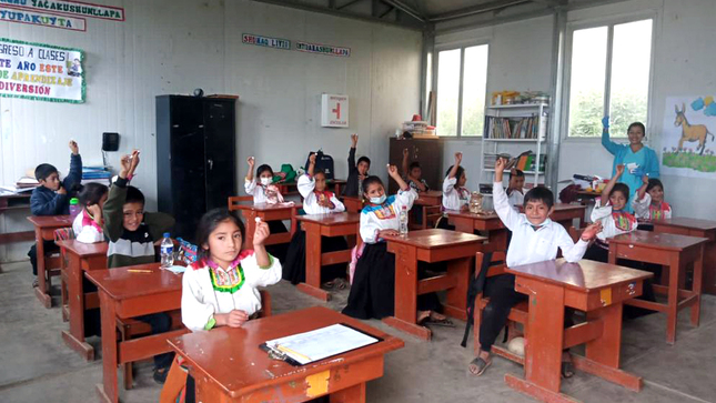 Geresa inicia campaña de desparasitación en escolares